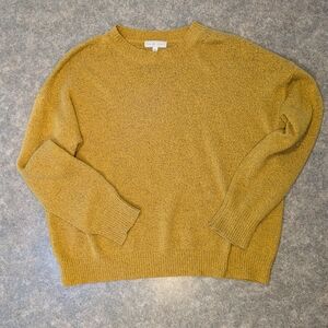 Emory Park Mustard Knit Sweater